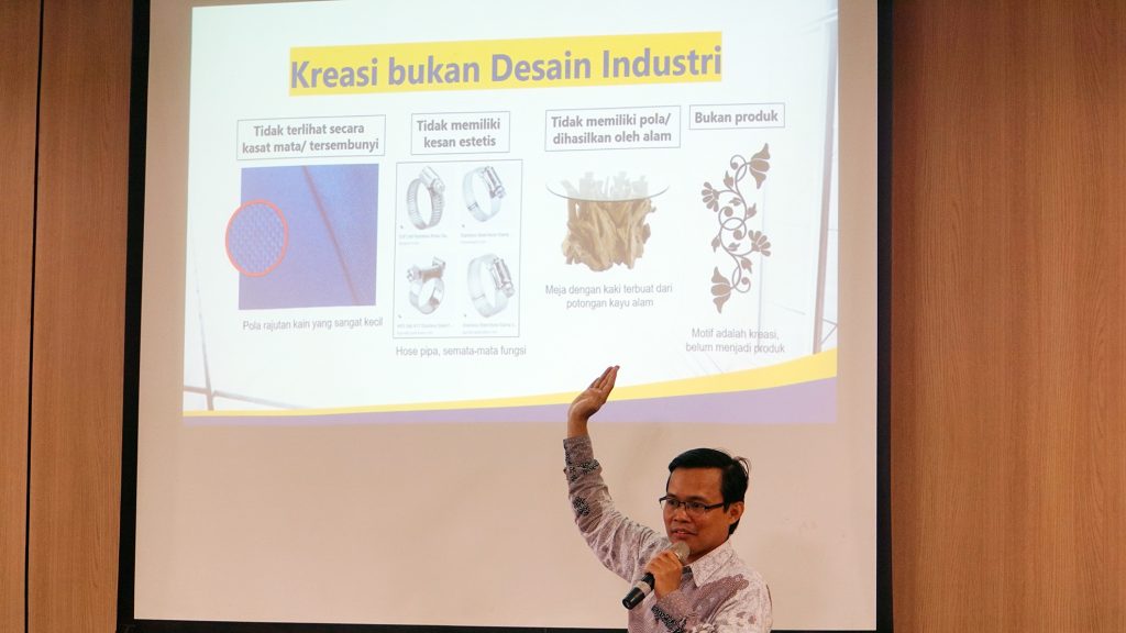 Andi Mardani from DJKI Indonesia Sharing About Intellectual Property